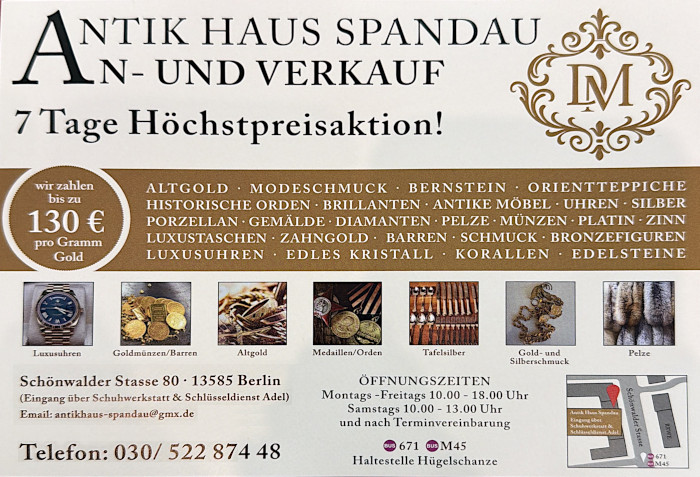 Antikhaus Spandau - An- und Verkauf