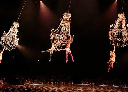 Seil-Akrobatik in der Show CORTEO - Foto: Circque du Soleil