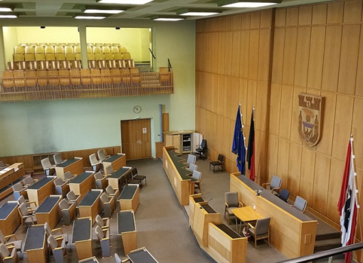 Bezirksverordnetensaal im Rathaus Spandau