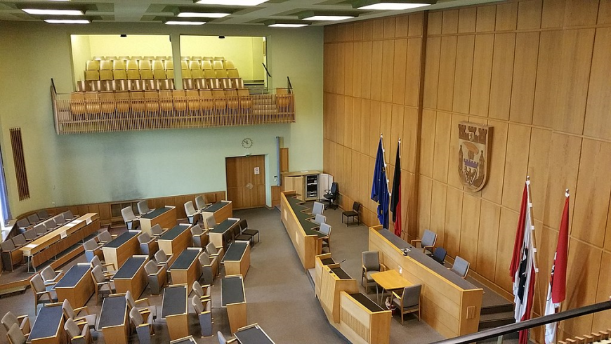 Bezirksverordnetensaal im Rathaus Spandau