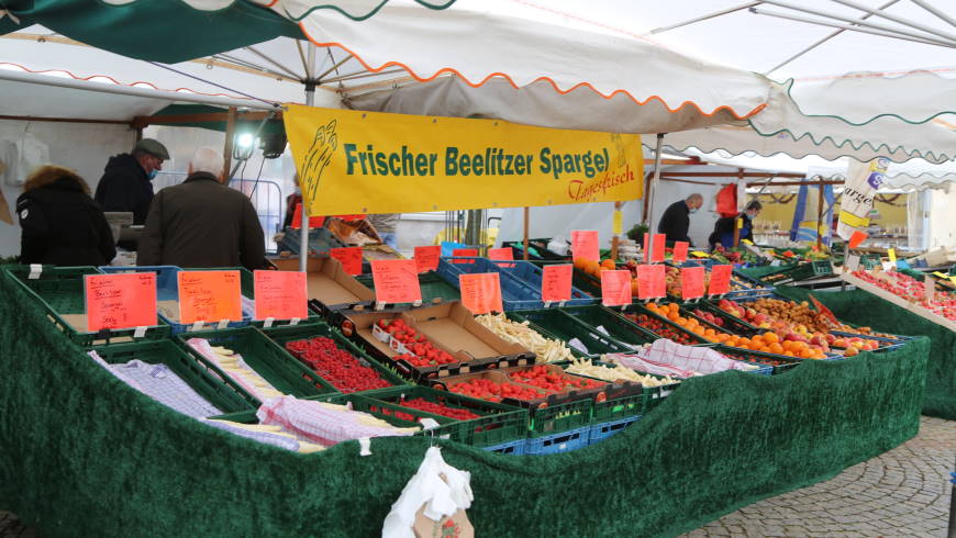 Marktstand in Spandau