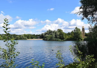 Spektesee mit Badestelle