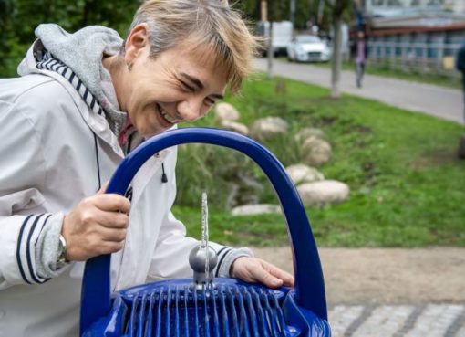 Neuer Trinkbrunnen in Spandau