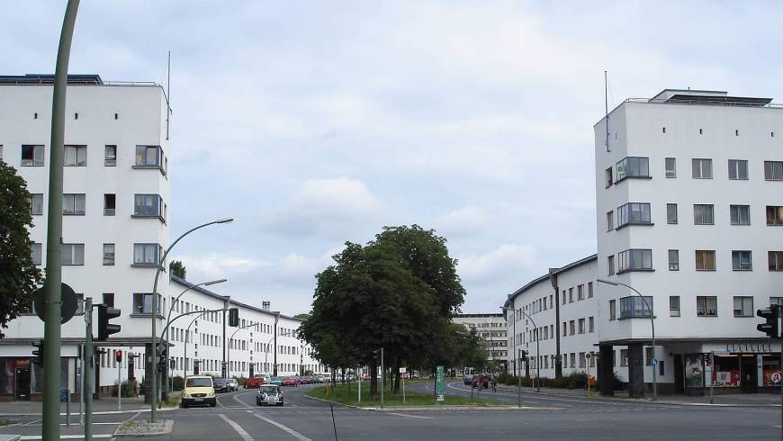 Weiße Stadt in Berlin-Reinickendorf