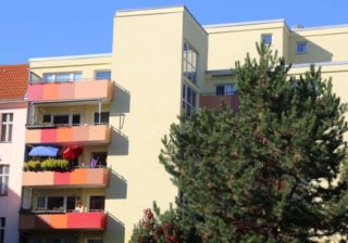 Berliner Mischung: Gründerzeitaltbau und Neubau