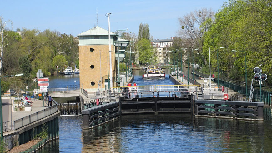 Schleuse Spandau am Hafen Neuendorfer Straße 