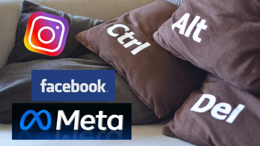 „Crtl“, „Alt“, „Del“: meta, instagram, facebook