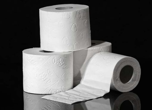 WC-Papier-Rollen