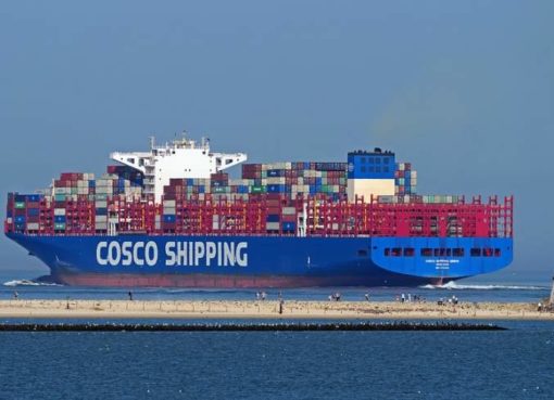 COSCO-Container-Frachtschiff