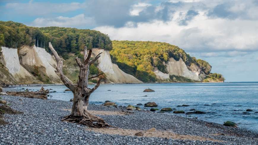 Steilküste auf Rügen