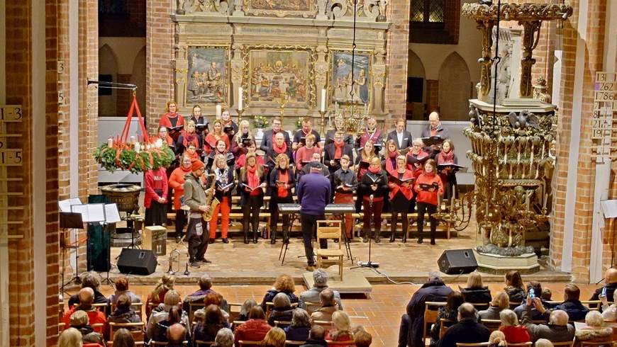 Konzert des Popchor Spandau in der St. Nikolai-Kirche