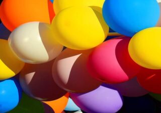 Kinderparty mot Luftballons