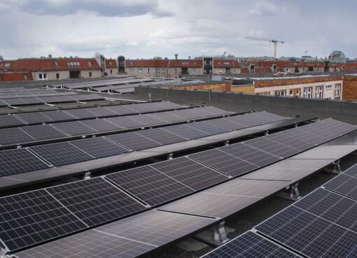 Solaranlage auf der Grundschule am Brandenburger Tor