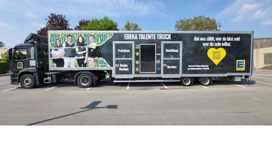 EDEKA Talente Truck on Tour