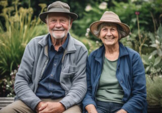 Senioren-Paar