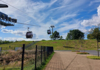 Seilbahn Kienbergpark Gärten der Welt