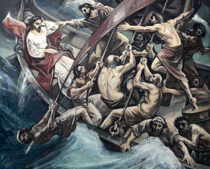 Helmut Frelke: Biblische Szene - Foto: © Eduard Frelke