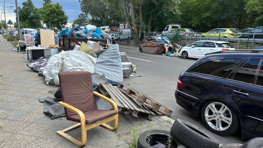 Straße Freiheit in Spandau