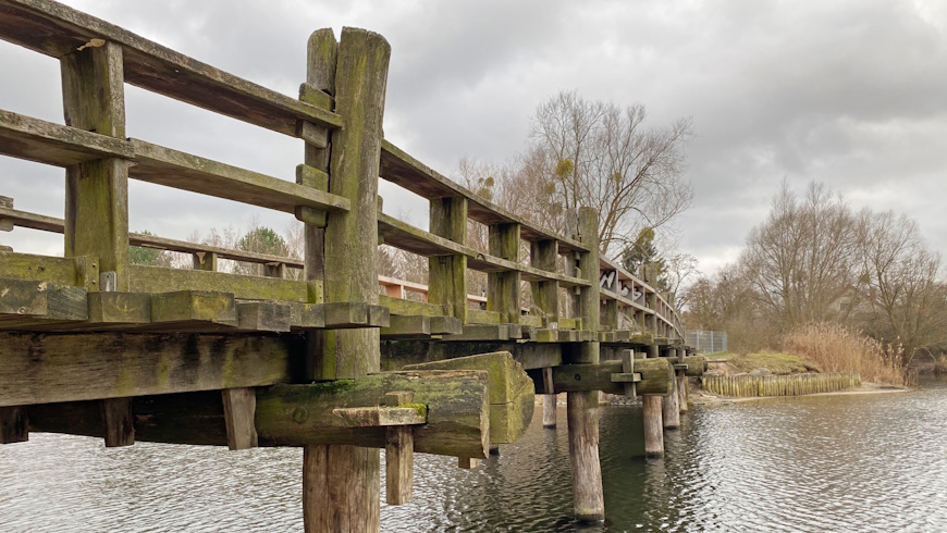 Radweg-Brücke Spektelake